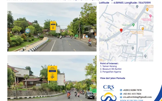 billboard Jl. Shima DEPAN TAMAN KERANG, Kec. Jepara, Kab. Jepara, Jawa Tengah