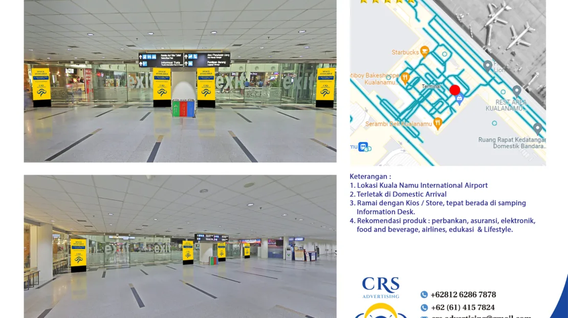 AB010 - Baggage Claim Area KEDATANGAN, KNO AIRPORT