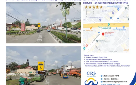 BW147 - Jl. Jamin Ginting-SPBU Simpang Pos, Kwala Bekala, Kec. Medan Johor, Kota Medan