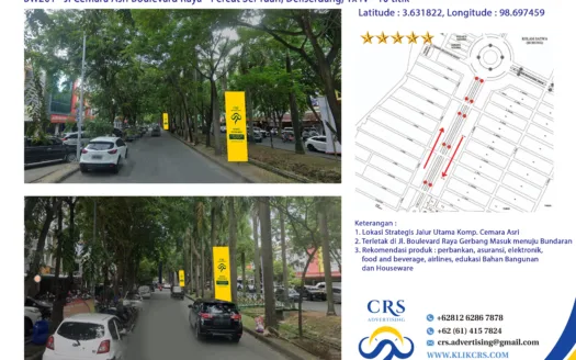 BW201 - Jl Cemara Asri Boulevard Raya - Percut Sei Tuan, Deliserdang