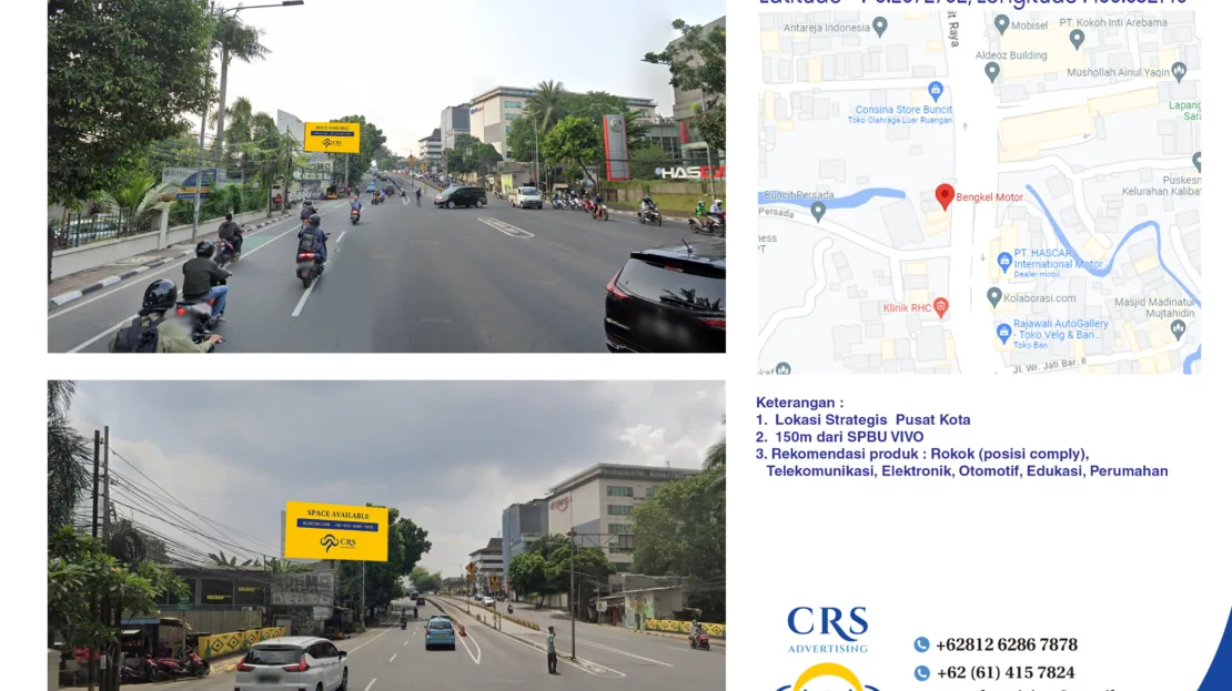 JKT009 - Jl. Buncit Raya - Kec. Pancoran, Jakarta Selatan 10x5H