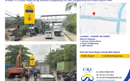 JKTB023 - Jl. Jl. Daan Mogot sp Gg. Sahabat Cengkareng Tim., kec. Cengkareng, Kota Jakarta Barat, 4x8V