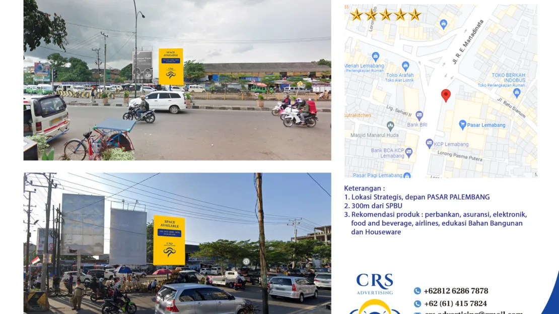 PLBG048 - PASAR PALEMBANG, Kec. Ilir Tim. II, Kota Palembang, 4X6v