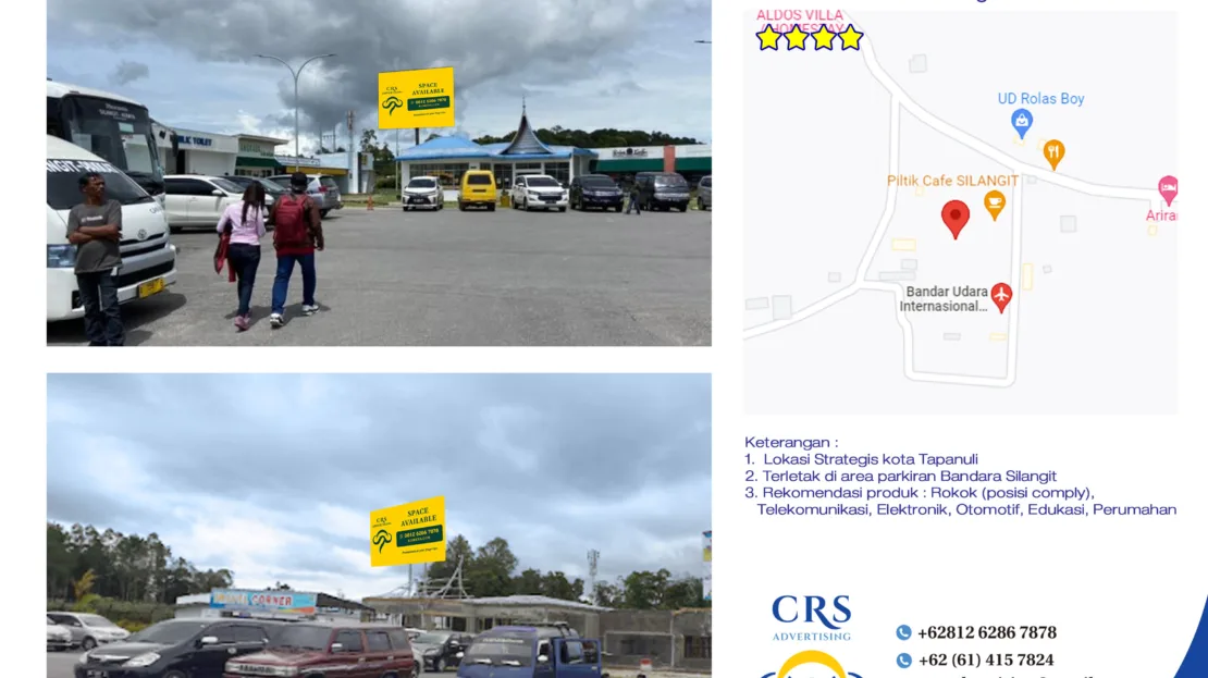 TAP004 - Bandara Udara SM Raja XII Silangit, Tapanuli Utara 8x6H