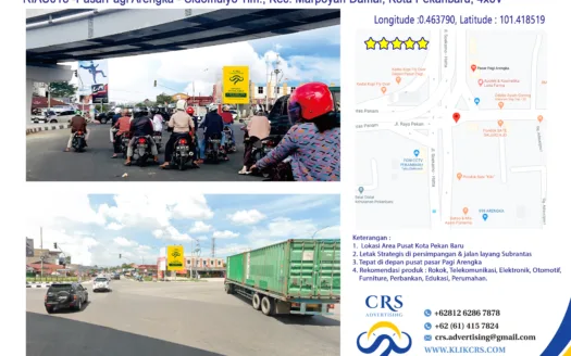RIAU018 -PasarPagi Arengka - Sidomulyo Tim., Kec. Marpoyan Damai, Kota Pekanbaru, Riau 28289, Indonesia, 4x6V