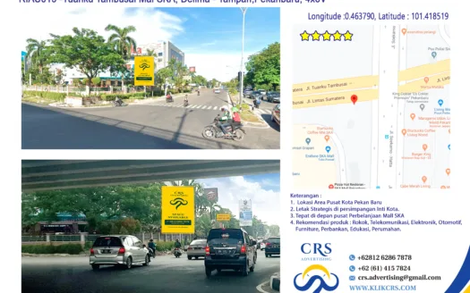 RIAU019 -Tuanku Tambusai Mal SKA, Delima - Tampan,Pekanbaru, 4x6V
