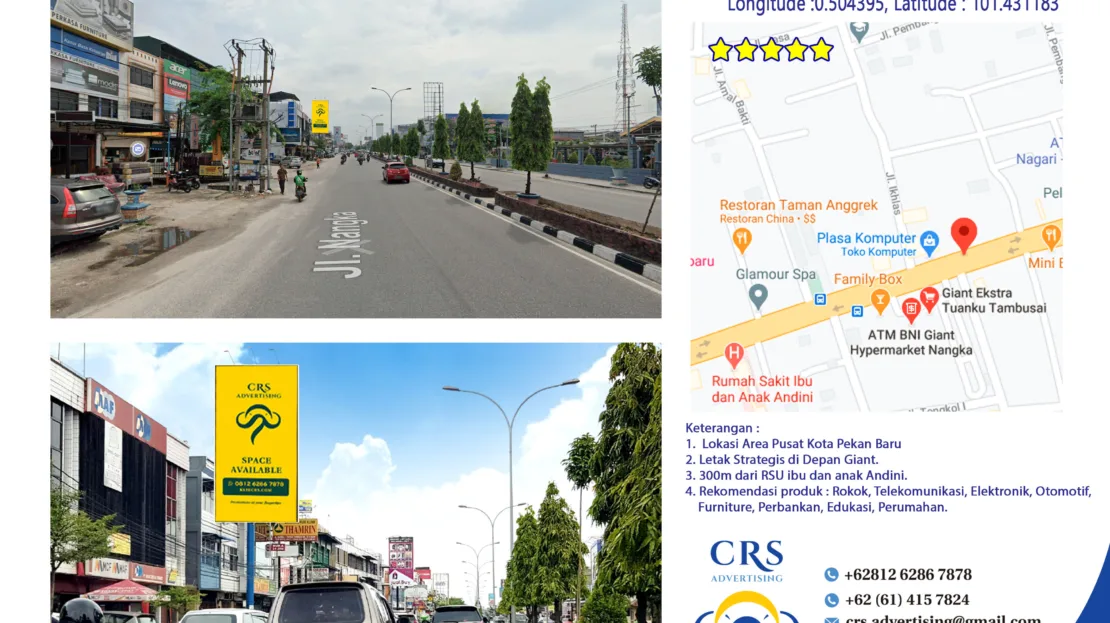 RIAU020 - Jl. Tuanku Tambusai, Kp. Melayu, Kec. Sukajadi, Kota Pekanbaru, Riau 5X10v