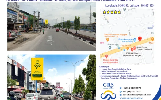 RIAU020 - Jl. Tuanku Tambusai, Kp. Melayu, Kec. Sukajadi, Kota Pekanbaru, Riau 5X10v