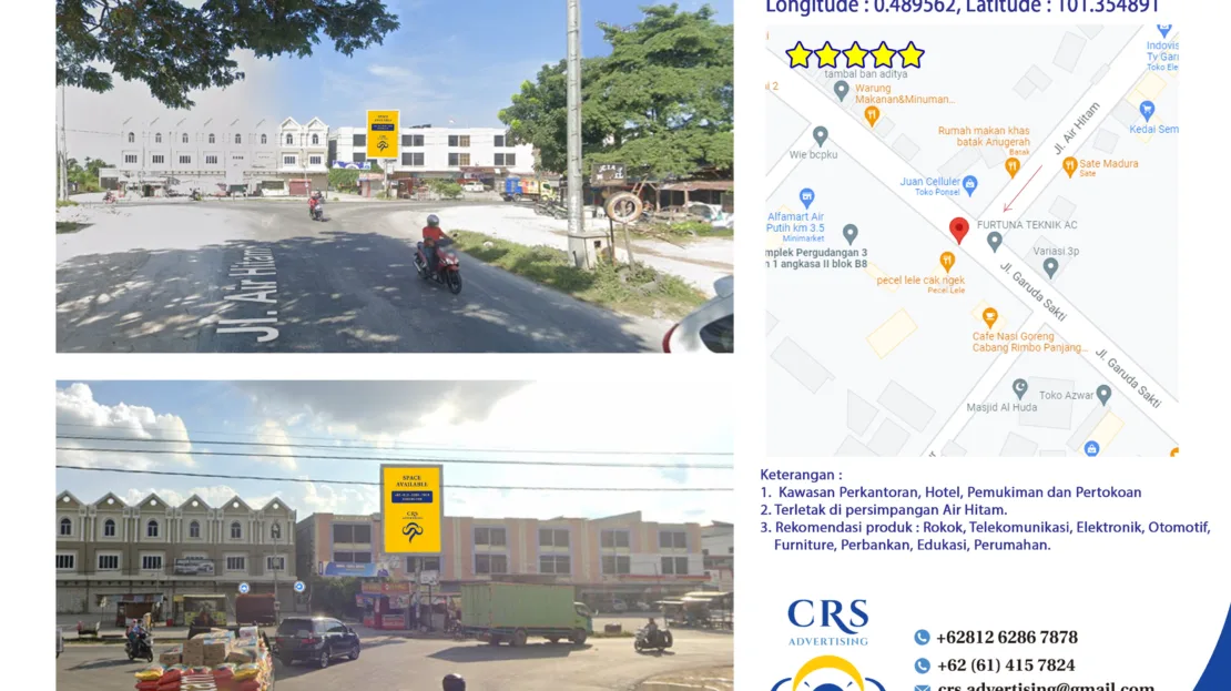 RIAU035 - Jl. Garuda Sakti No.KM. 3, Simpang Baru, Kec. Tampan, Kota Pekanbaru, Riau 4X6V