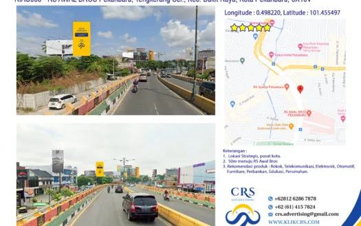 RIAU066 - RS AWAL BROS Pekanbaru, Tengkerang Sel., Kec. Bukit Raya, Kota Pekanbaru, 5X10V