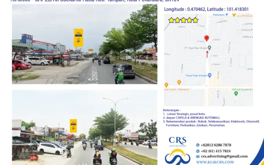 RIAU069 - CAPELA Jl Soekarno Hatta Kec. Tampan, Kota Pekanbaru, 5X10V
