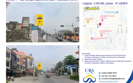 RIAU071 - Mal Seraya Ciputra JL.Riau, Pekanbaru, 5x10V